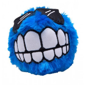 Rogz Пухкава играчка Fluffy grinz в син цвят M размер (65 мм)